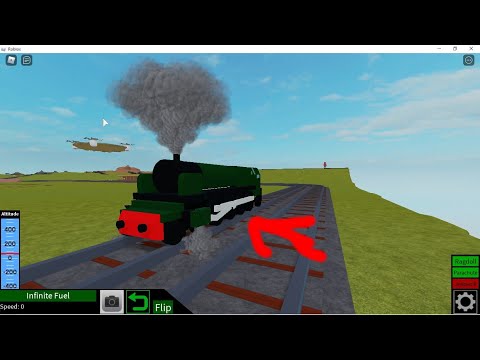 Steam train wheel tutorial - Plane Crazy