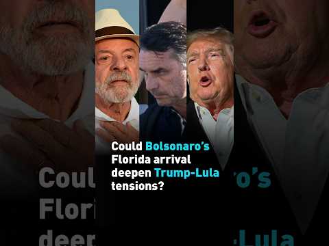 Could Bolsonaro's Florida arrival deepen Trump-Lula tensions?