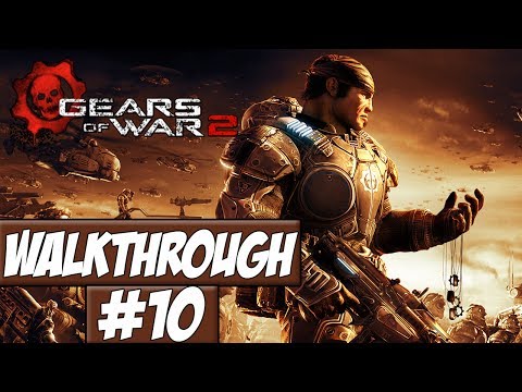 Gears Of War 2 - Walkthrough Ep.10 w/Angel - Belly Of The Beast!