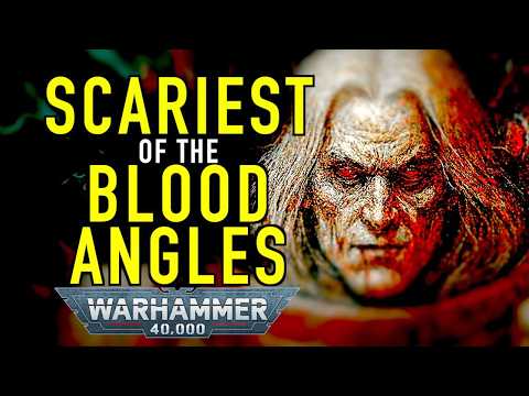 Terrifying Blood Angel Cursed With a Burden, Mephiston  in Warhammer 40K