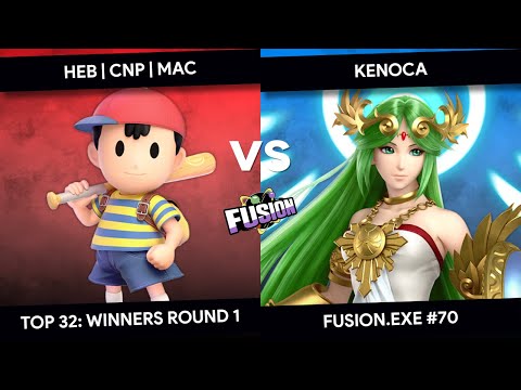 Fusion.exe 70 - MAC (Ness) vs. Kenoca (Palutena) - Top 32 - Winners Round 1