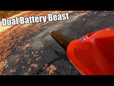 Milwaukee Tool M18 FUEL Dual Battery Blower Review 2824-20