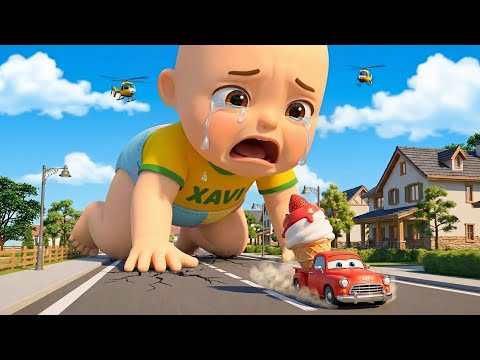 Why Does the Giant Baby Cry Song | More Baby Songs & Nursery Rhymes | Baby Xavi Kids Songs