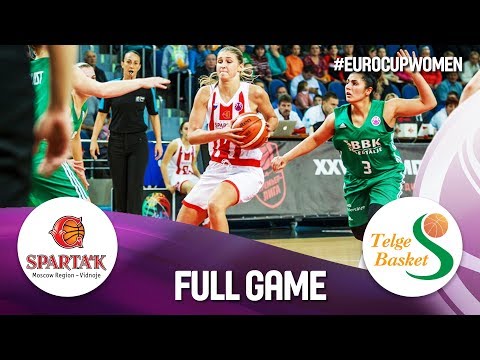 Sparta&k M.R. Vidnoje v Södertälje - Full Game - EuroCup Women 2018-19