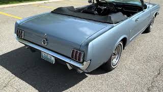 1965 Ford Mustang Convertible Top Down Walkaround
