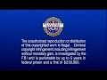 FBI Warning Screen Warner Home Video 2005