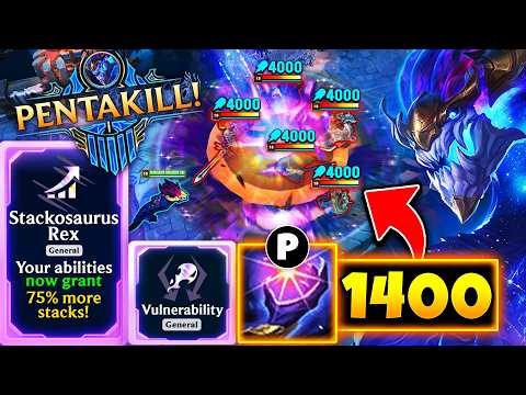 Stackosaurus Vulnerability God Roll: Lore Accurate Aurelion Sol - INSTANT PENTAKILL