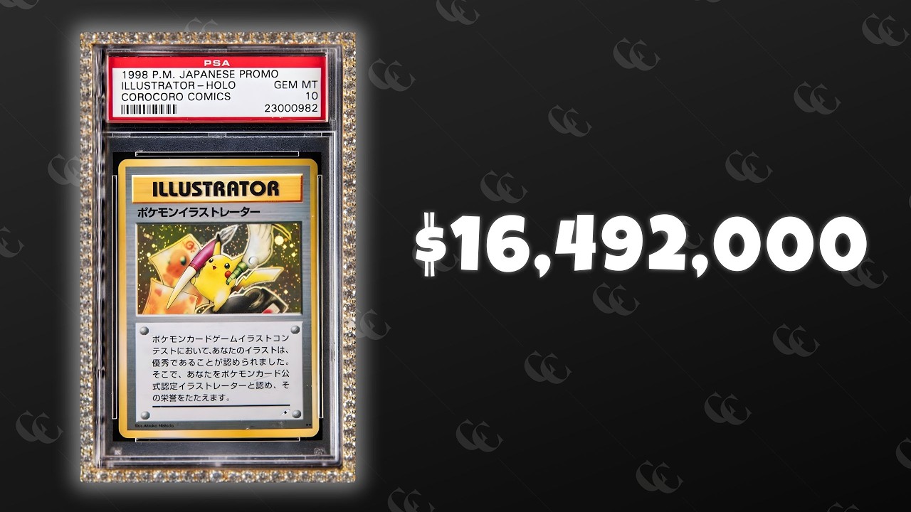 The $16.5 Million Pikachu Illustrator Sale EXPLAINED