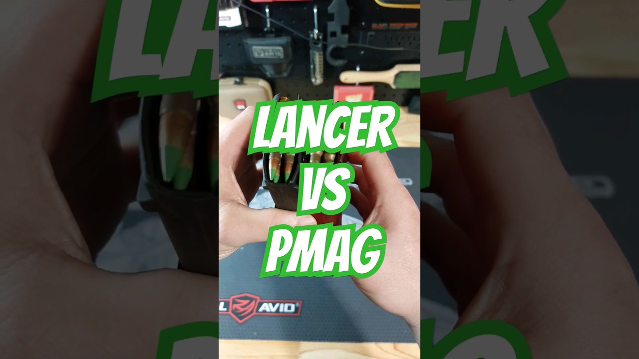 Which is better? #edc #mags #magpul #lancer #223 #556 #ar15 #mashup #shorts #pewpew #30