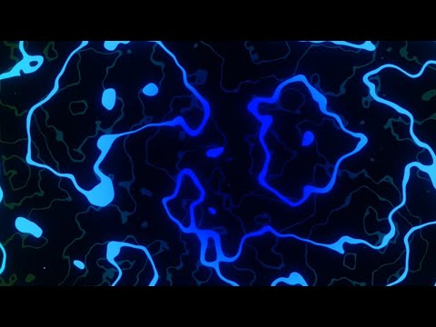 Abstract Background Video 4k VJ LOOP NEON Tunnel Blue Teal Green Gradient Satisfying Screensaver