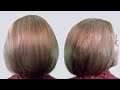 Прическа Каре на Длинные Волосы: Ложный Боб (видео урок). Bob hairstyle for long ...