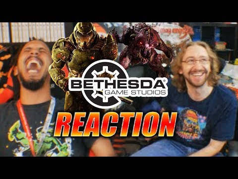 MAX REACTS: E3 Bethesda Conference - DOOM 2 & More
