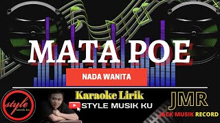 Download lagu Mata Poe Abiel Jatnika - karaoke lirik (nada wanita) ll koplo bajidor mp3