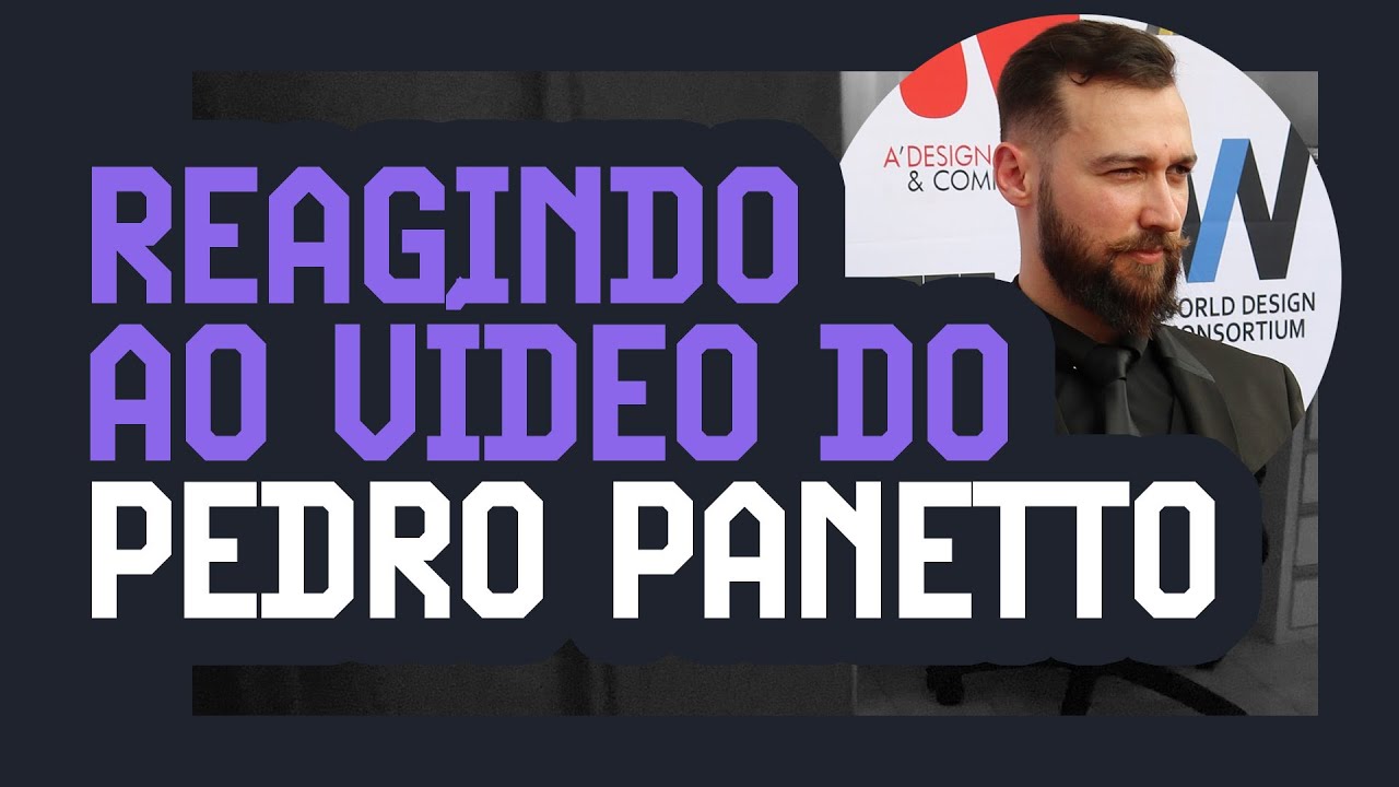 REAGINDO AO VIDEO DO @PedroPanetto  | PLAGIADORES NO DESIGN ( minha opnião sobre )