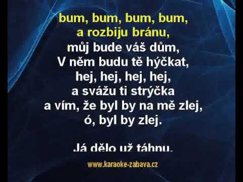 Bum, bum, bum (Dám dělovou ránu) - live - Karel Gott Karaoke tip