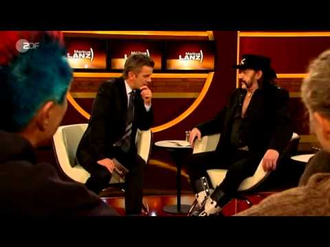 Lemmy Kilmister (Motörhead) bei Markus Lanz