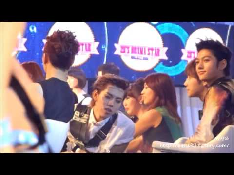 [Fancam] 130718 Dongwoo, Myungsoo, Sunggyu, Hoya @ Mnet 20's Choice