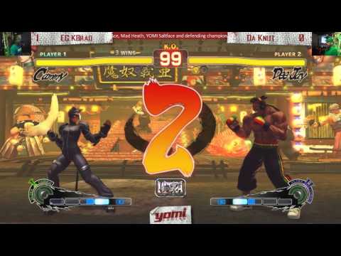 Loser's Final EG KBrad (Cammy) vs Da Knut (DeeJay) USF4 Yomi Capcom Night!