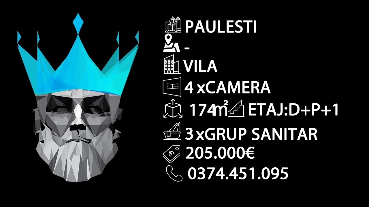 Tur video Vila 4 Camere | Ansamblu Rezidential Paulesti | 3 Bai | 2 Terase