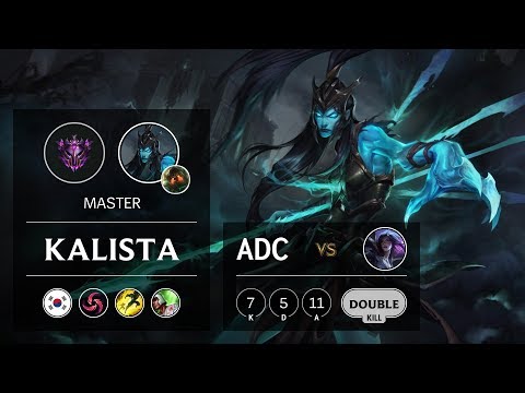 Kalista ADC vs Kai'Sa - KR Master Patch 9.13