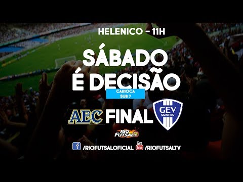 FINAL CAMPEONATO CARIOCA SUB 7 - Aec X Vital