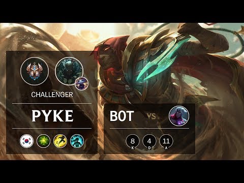 Pyke Bot vs Varus - KR Challenger Patch 9.12