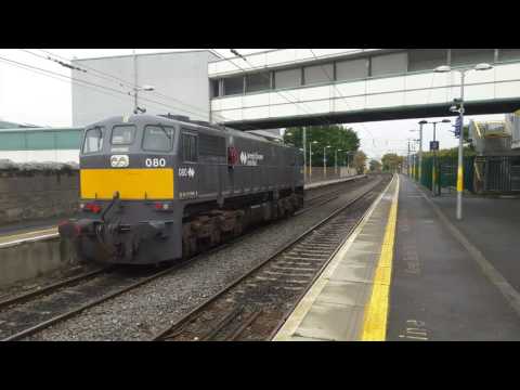 IE Loco No 080 light engine @ Howth Junction