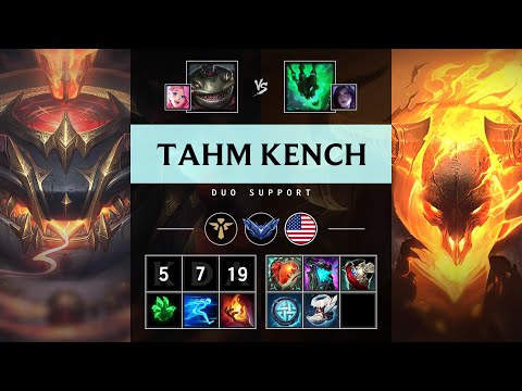Tahm Kench Support vs Thresh - NA Diamond Patch 25.11