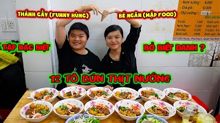 Team Funny Hùng Cùng Team Mập Food Tập 2 Ăn Thi 12 Tô BÚN THỊT NƯỚNG Thánh Gầy Bỏ Biệt Danh Vì Ngân.