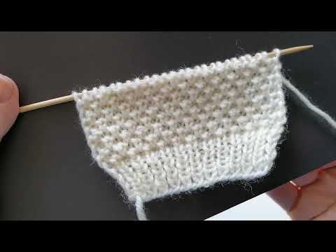 Knitting pattern super easy 😍