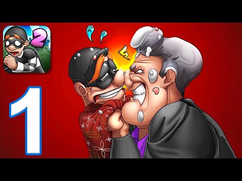 Robbery Bob 2 - Gameplay Walkthrough Part 1 - Mafioso: Levels 1-20 (iOS, Android)