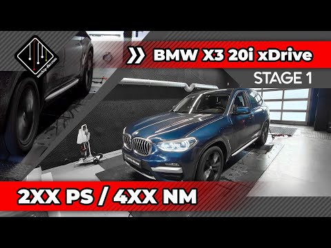 BMW X3 20i xDrive | Stage 1 | 100-200 km/h | mcchip-dkr