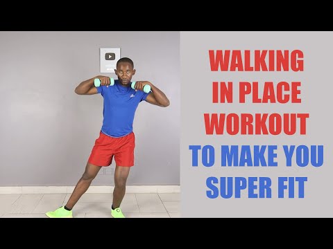 20 Minute Easy Walk at Home Exercise for Weight Loss 200 Calories