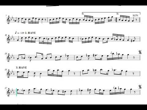 Kürdilihicazkâr Saz Semaisi - Tatyos Efendi -(1.2.3.4. Hane ve Teslim) (Ahenk: Kız Neyi)