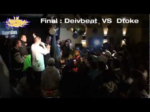 King of Freestyle CBA 2011 : Deivbeat vs Dtoke en [HD]