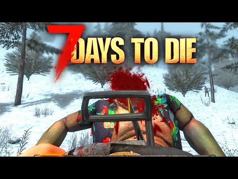 7 Days To Die: THE CHAINSAW!! Alpha 15 Best Weapon Gameplay | 7 Days To Die Gameplay