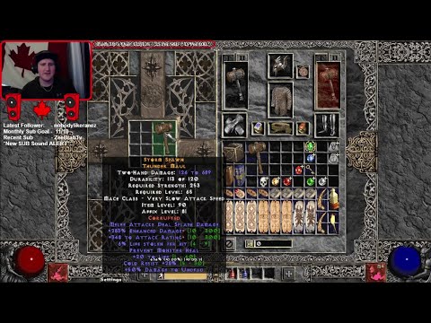 [PD2] Beginner's Thunder Maul Blood Crafting! Hunt for BIS 2 Hand Maul!