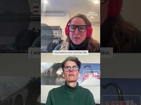 Minneapolis journalist emotionally recounts being pepper-sprayed