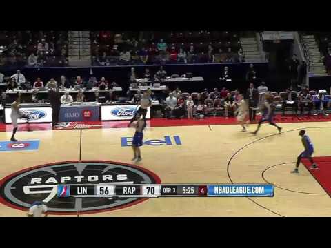 Raptors 905 Highlights: Bruno Caboclo Long Pass - November 20, 2016
