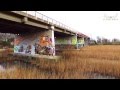 Graffiti Tagging Amsterdam - aerial drone video ...