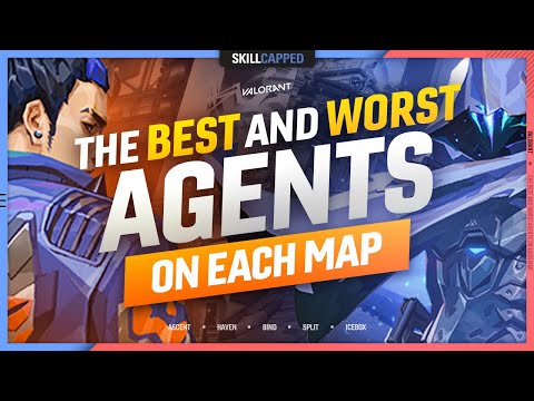 The BEST & WORST AGENTS on EACH MAP   Valorant Tier List & Guide