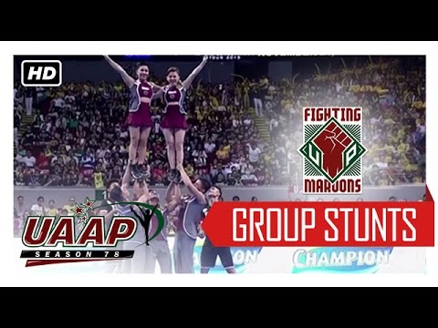 UP Pep Squad Group Stunts | UAAP 78 CDC