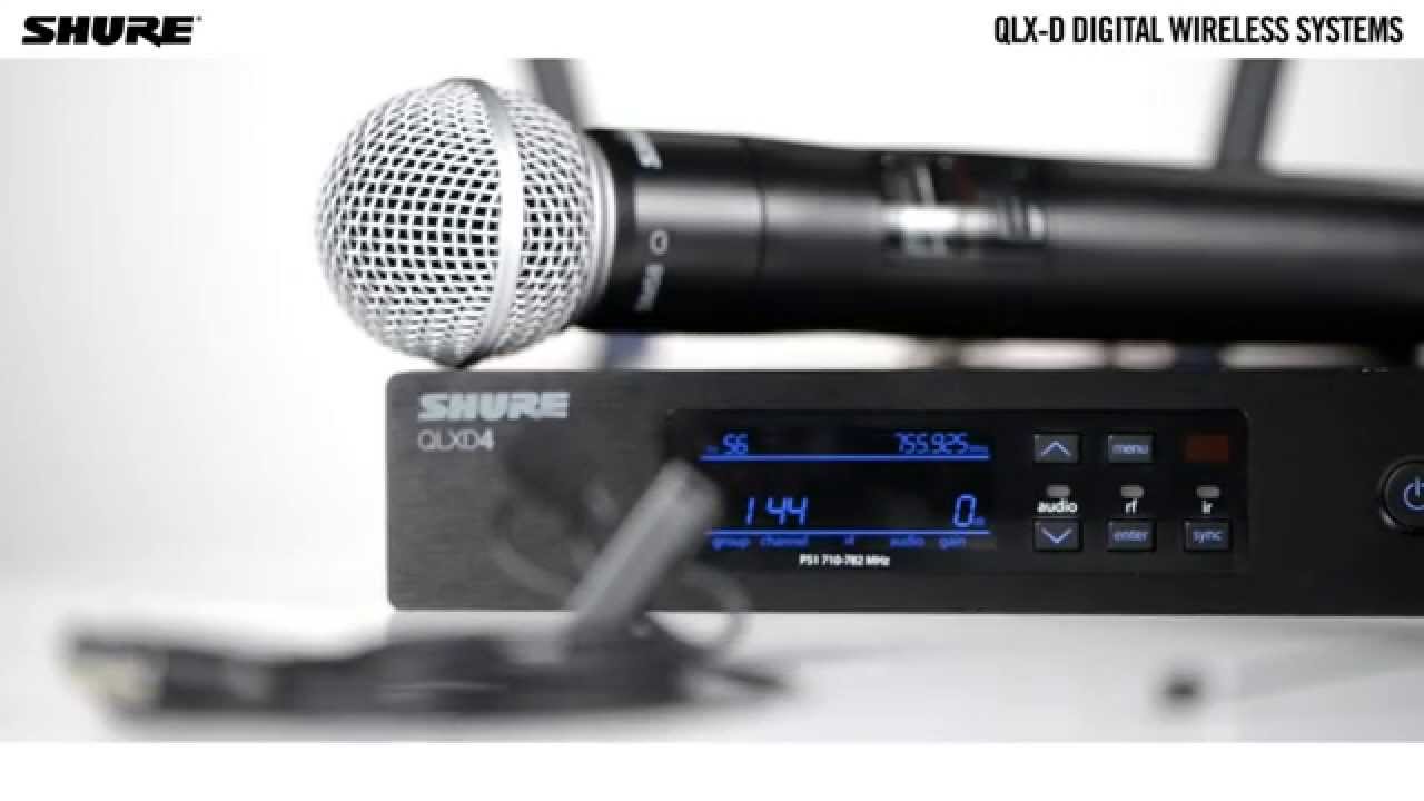 QLXD4 - QLXD4 Digital Wireless Receiver - Shure Asia QLXD4 - QLXD4 Digital Wireless Receiver - Shure Asia