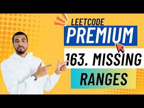 Leetcode Premium 163 Missing Ranges Leetcode Coding Interview Code Codinginterview