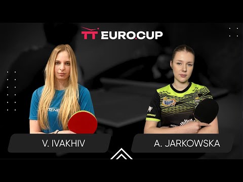 11:10 Valeriia Ivakhiv - Aleksandra Jarkowska 11.10.2024 TT Euro.Cup Final Women Star. TABLE 3