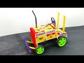 How To Make Matchbox Tractor DIY Tractor Science Project Machis Ka Tractor