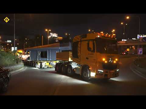 Nadměrný náklad, Praha, Horní Počernice - Praha, Smíchov