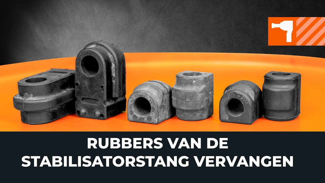 Hoe stabilisatorstang rubbers van een auto te vervangen