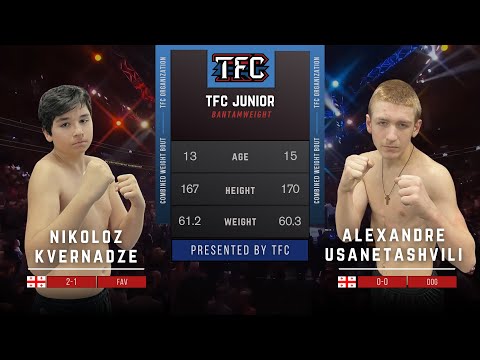 TFC 24 JUNIOR | Nikoloz Kvernadze vs Alexandre Usanetashvili