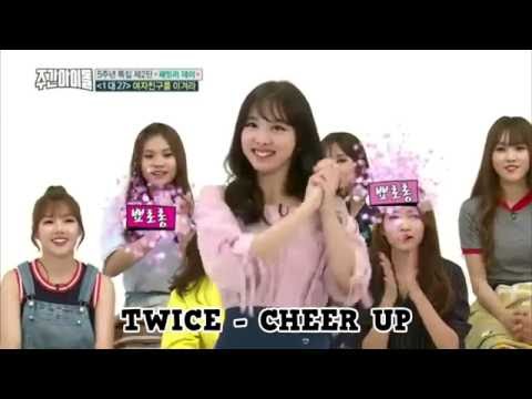 TWICE vs GFRIEND vs GOT7 vs BTOB - 2X Faster Version  (weekly idol)
